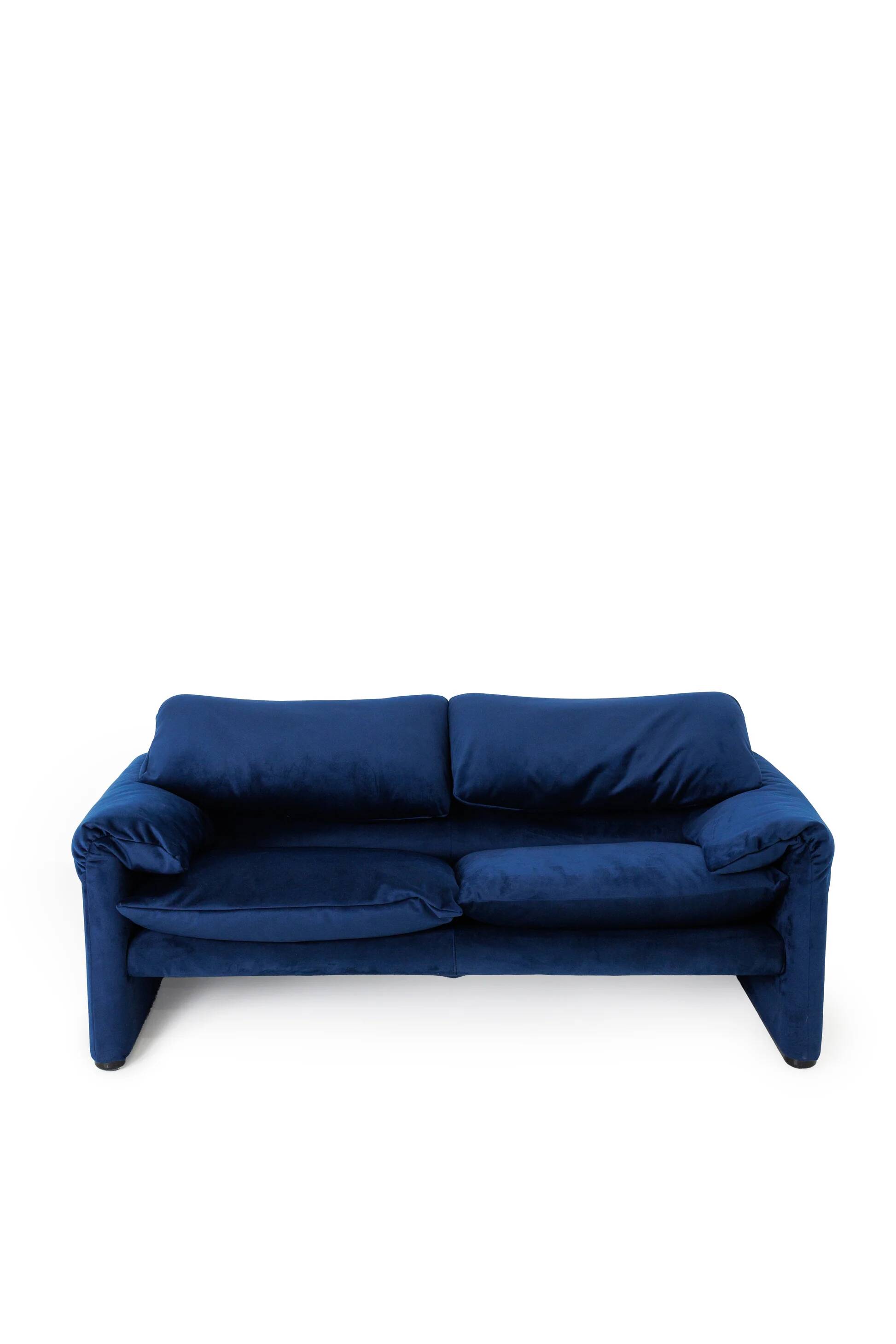 Vintage Maralunga sofa by Vico Magistretti for Cassina, Italy 70s