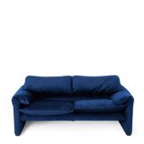 Vintage Maralunga sofa by Vico Magistretti for Cassina, Italy 70s