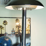 Vintage style all-chrome lamp