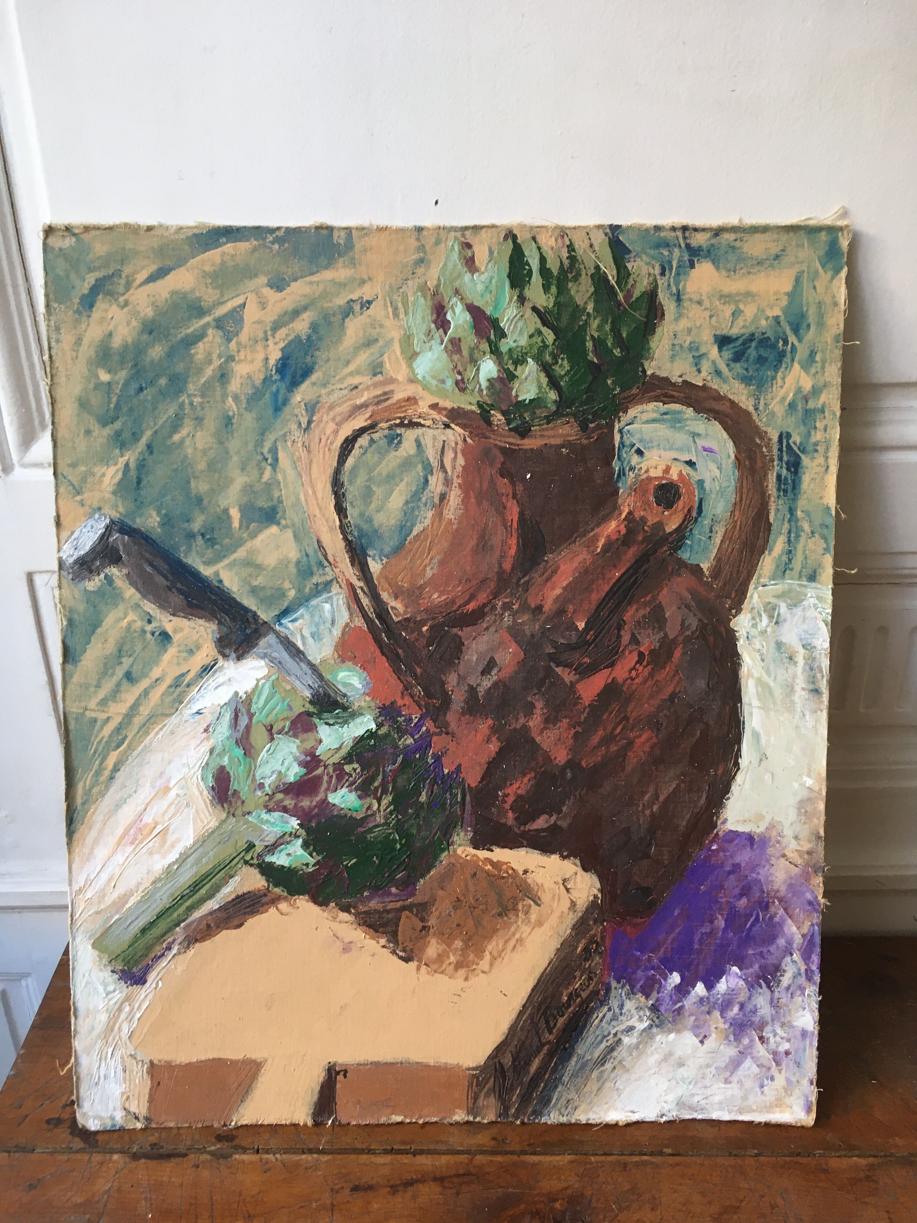 Peinture sur support rigide Nature morte