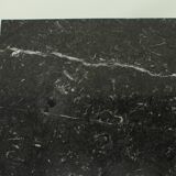 Brutalist coffee table with marble top, Spain, 1960s