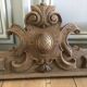 Ancient oak pediment