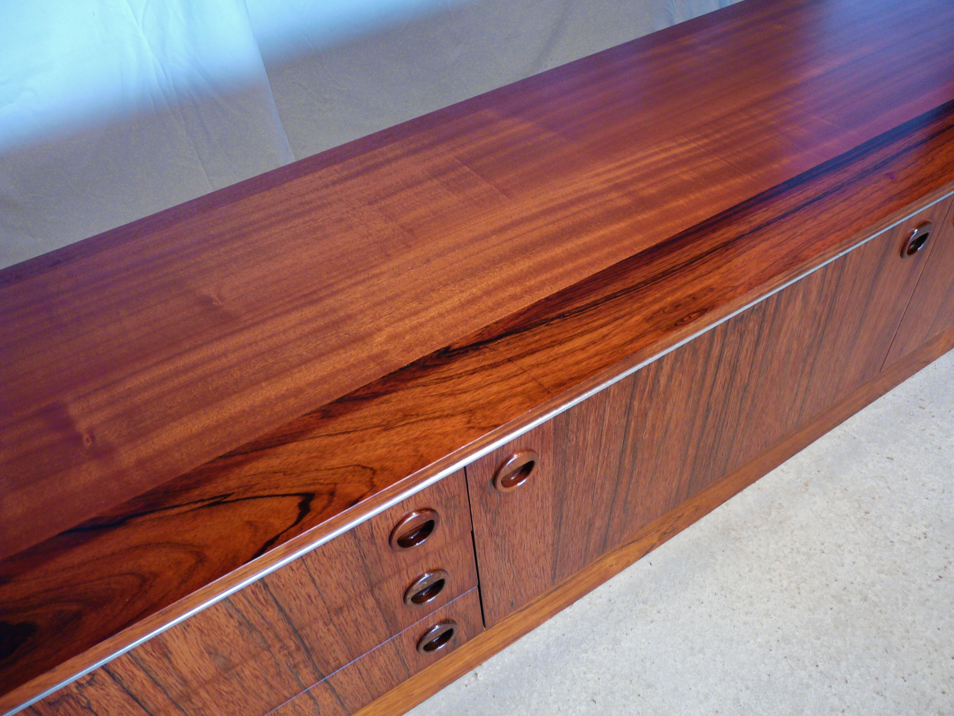 Scandinavian rosewood enfilade