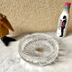Bohemian crystal ashtray Bleikristall West Germany 60s