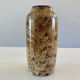 Marbled effect vase in Lunéville earthenware