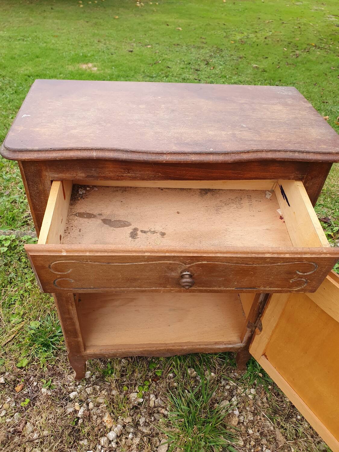 Small buffet - old jam cupboard