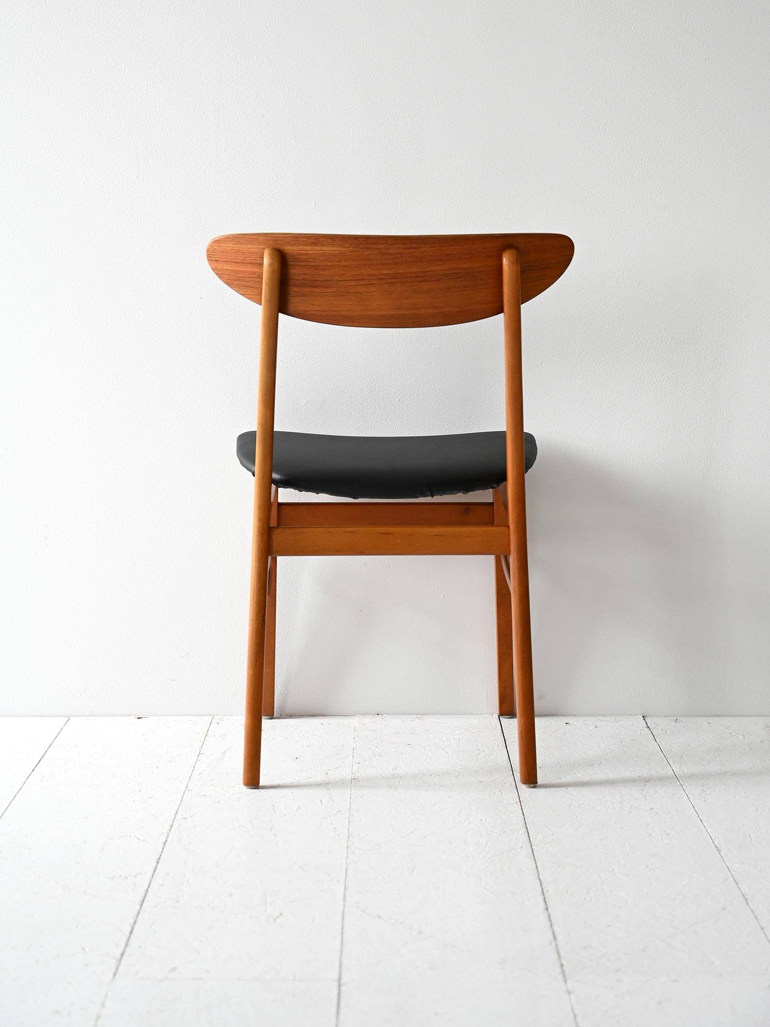 Quatre chaises danoises vintage en teck par Farstrup
