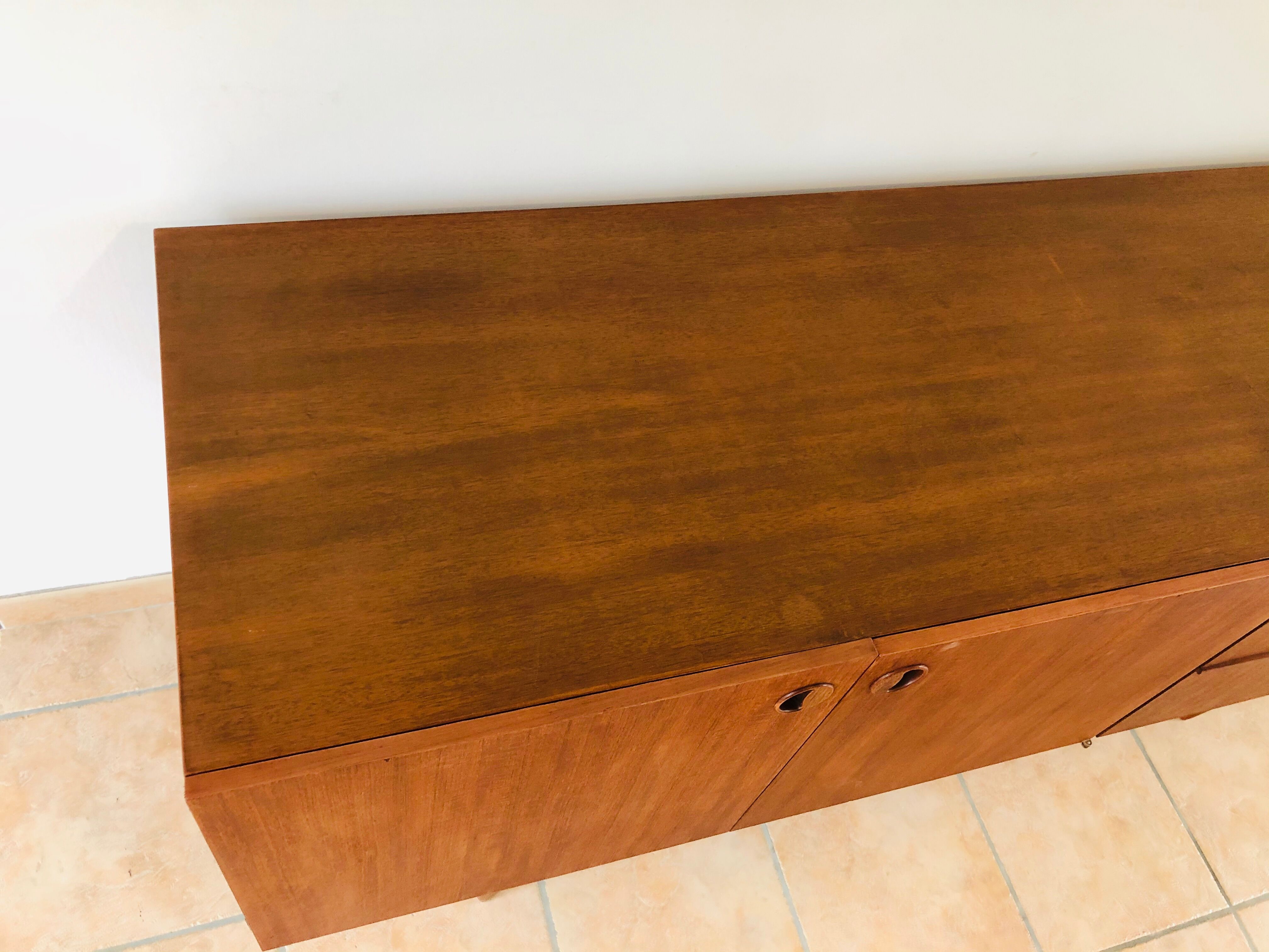 Vintage teak 1960 enfilade