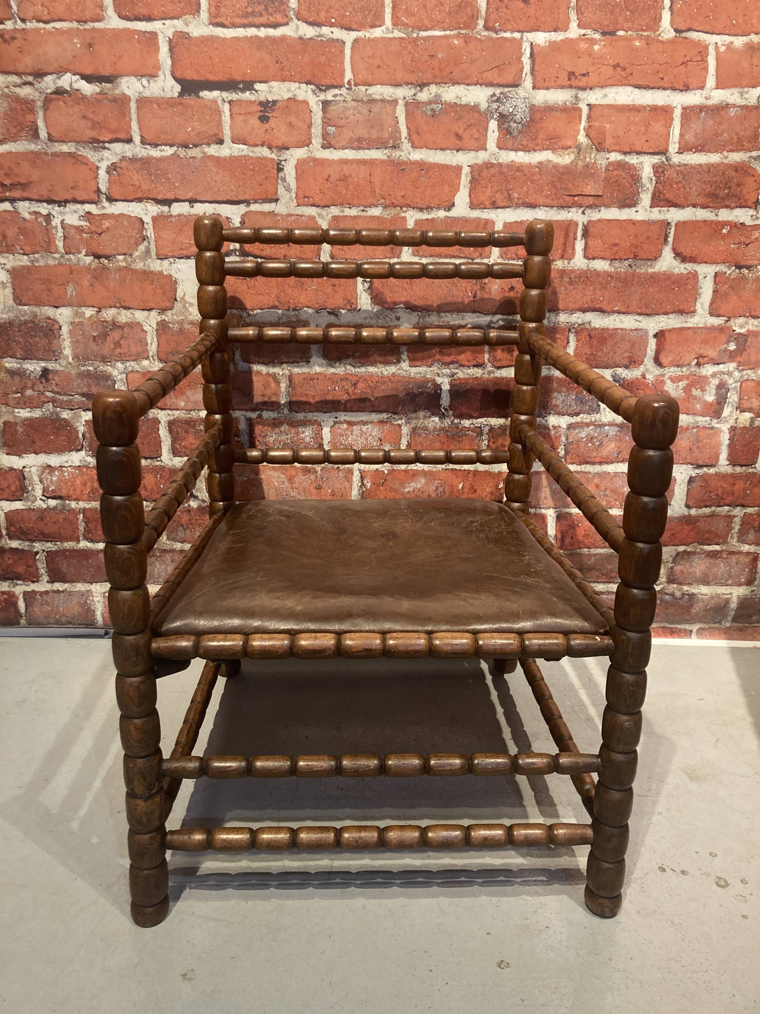 Set of two armchairs, one corner chair