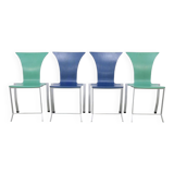 4x Postmodern Dining Chair by Karl Friedrich Förster for KFF, 1990s