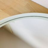 Syla 710 round mirror white strapping