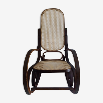 Rocking chair canné