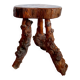 Brutalist vine stock stool