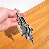 Art Deco tulip wall lamp
