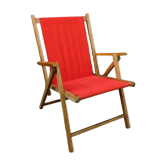 1950s folding armchair