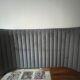 Habitat grey boudoir headboard 244 x 120 cm