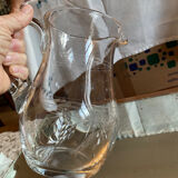 Crystal water pitcher