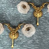 Pair of Art Nouveau style wall lights.