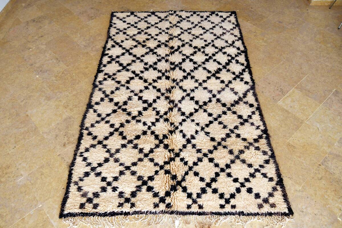 Vintage Beni Ouarain rug