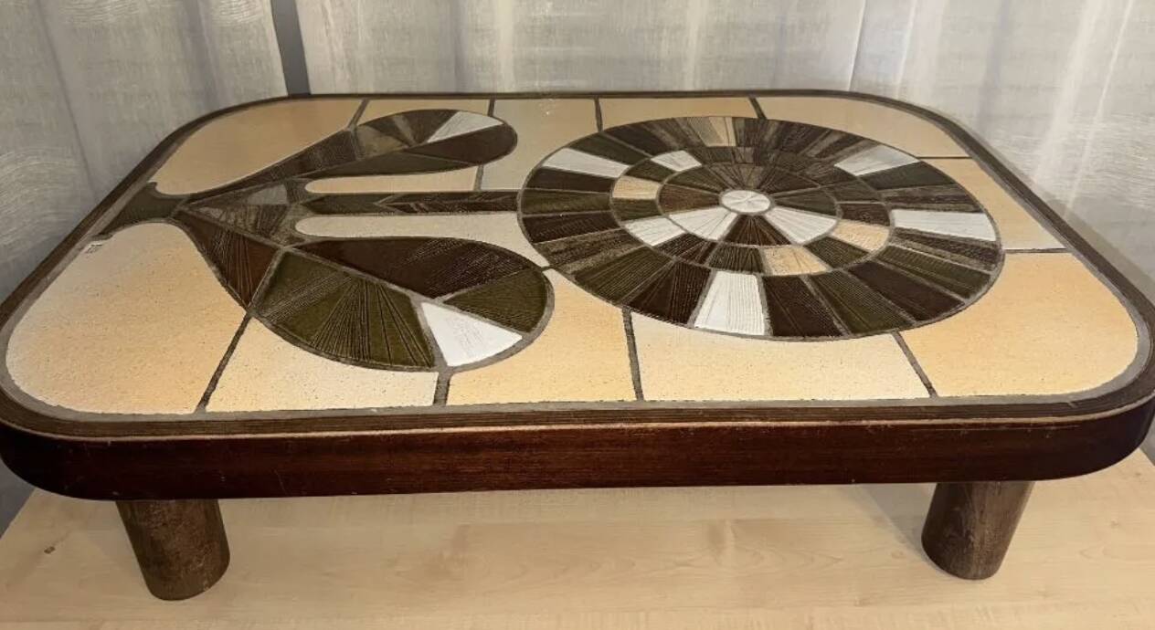Roger-Capron (French Ceramist 1922-2006) - coffee table