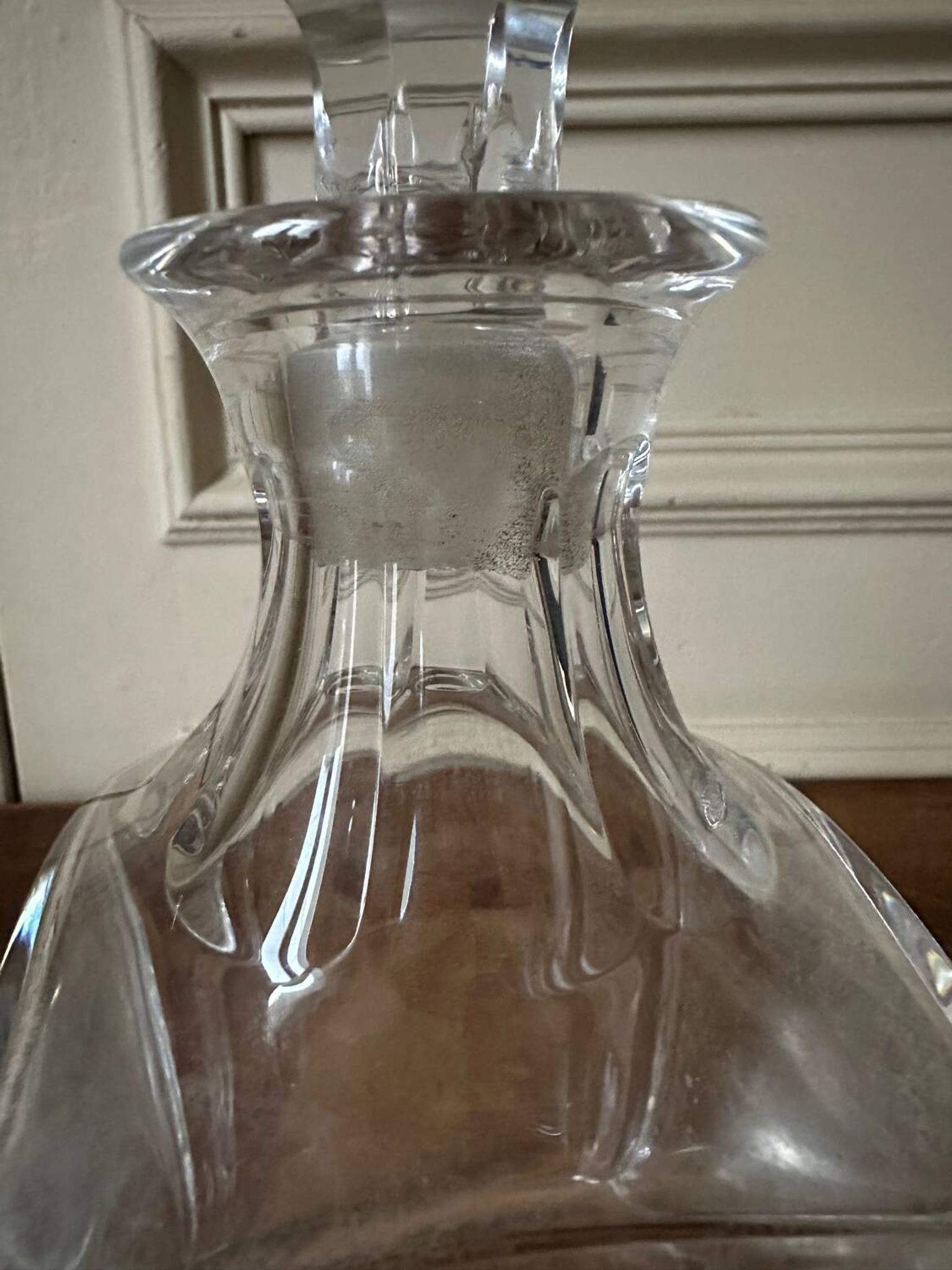 Baccarat crystal whisky decanter, perfection model