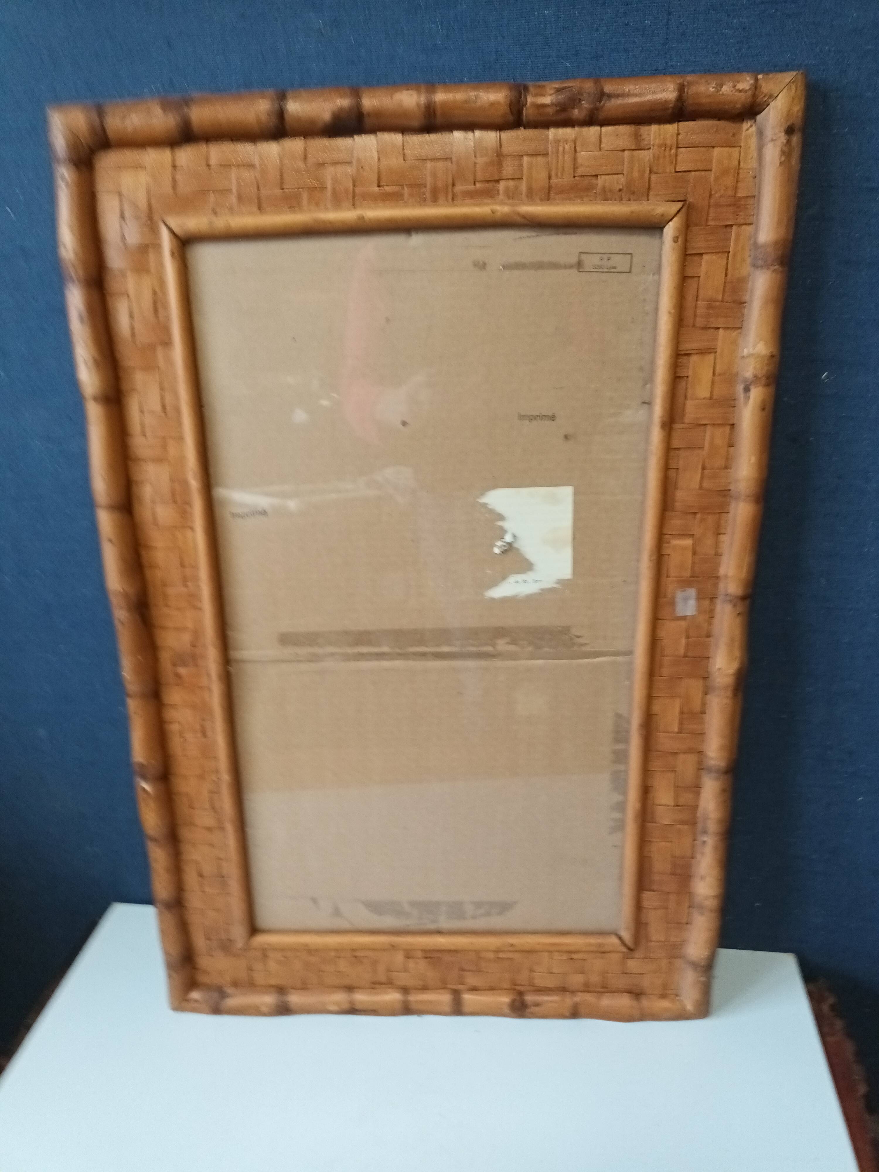 Cadre Photo Déco Tressé 24x30cm – Cuivre – Paris Prix