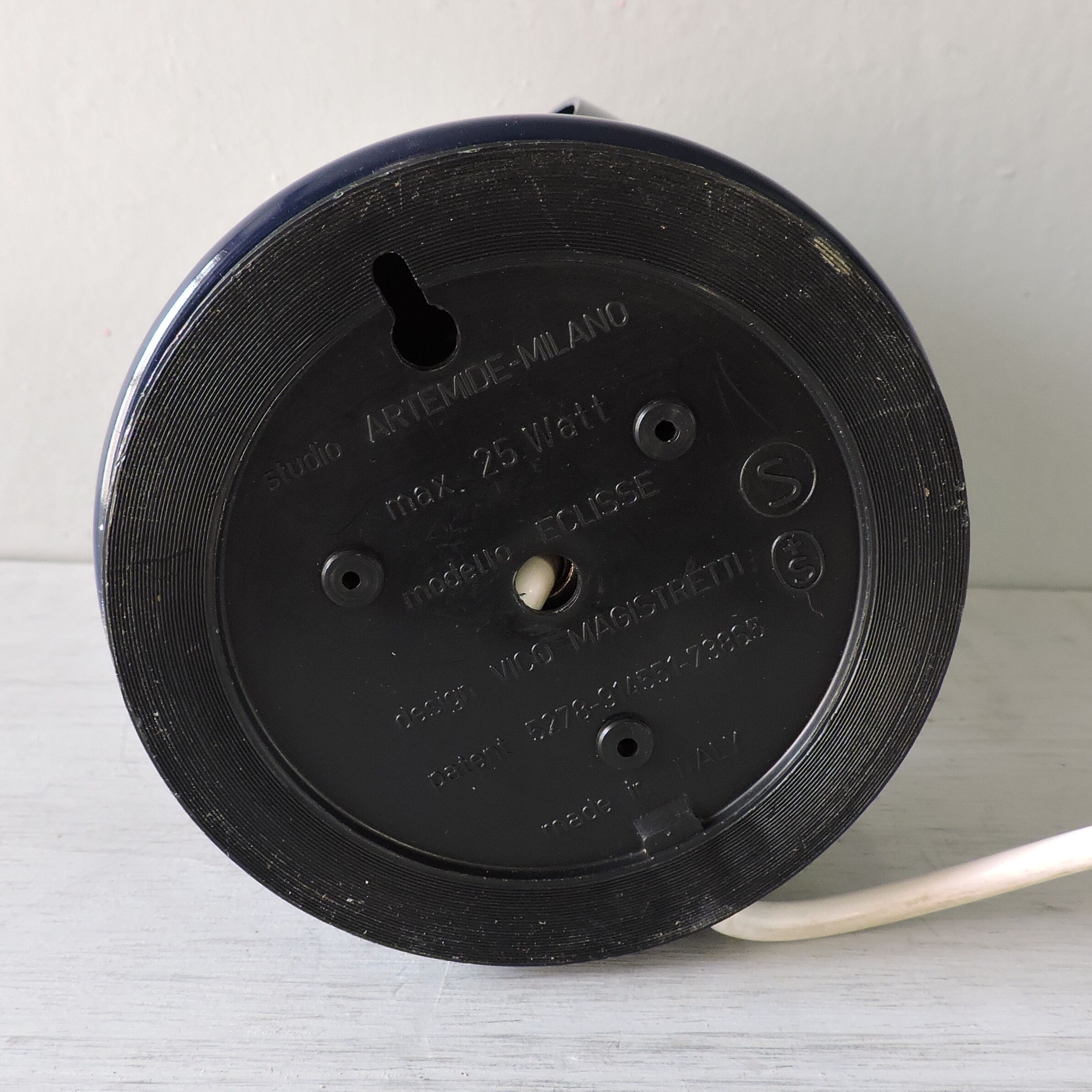 Vintage lamp "Eclisse" Vico Magistretti Italy 80s