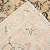 Tapis persan 8x12 Beige & Khaki 60s, 242x355Cm