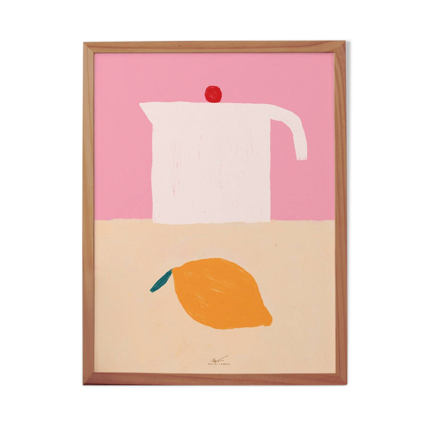 La théière et le citron