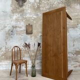 Solid wood farmhouse table