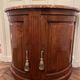 Louis XVI Period Half-Moon Buffet, Wood and Marble Top, 18th Century
