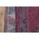 1970s Pink Turkish Handmade Wool Runner Rug, Geometric Motifs 85x328