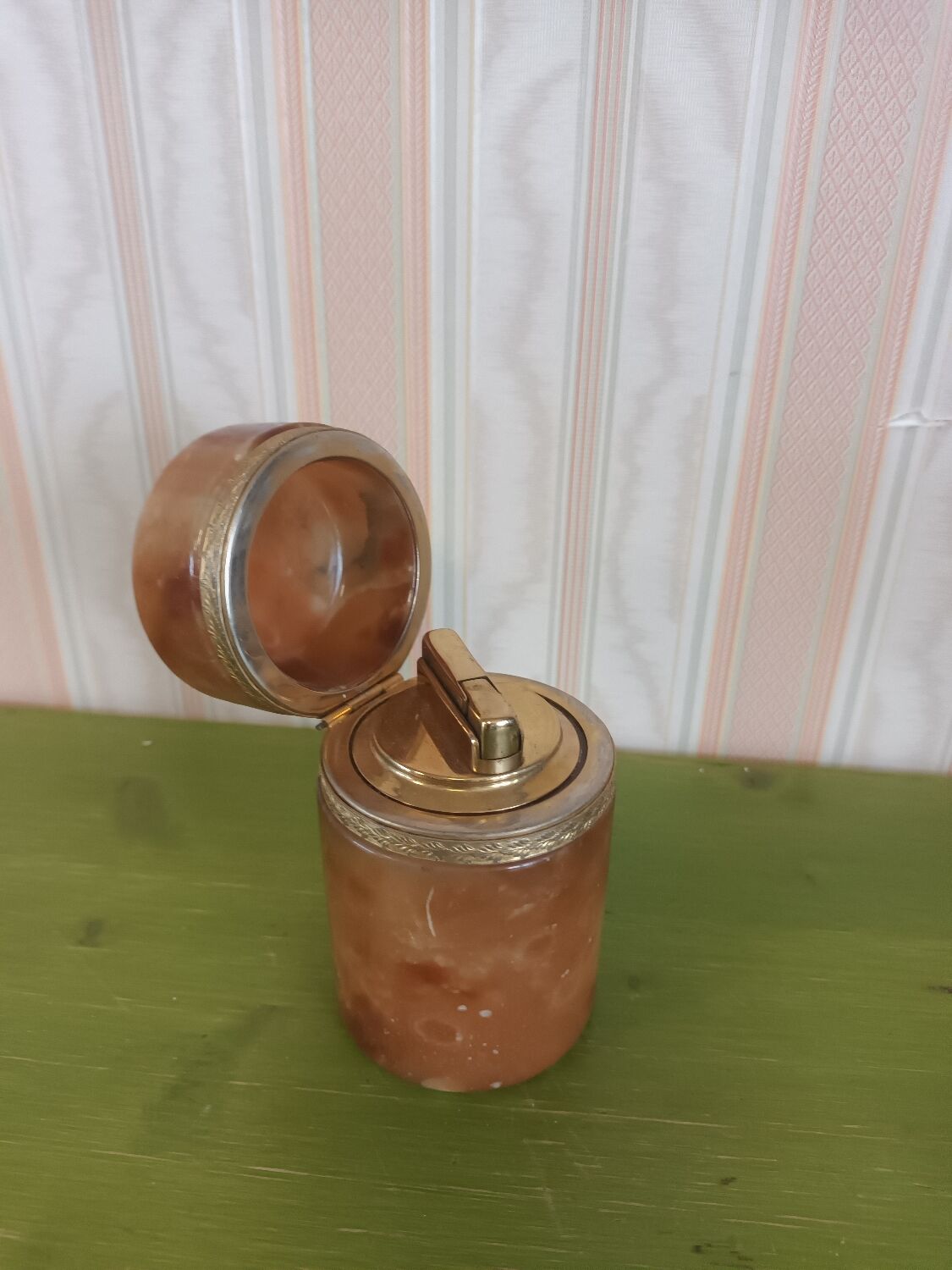 Briquet vintage onyx
