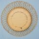 Rattan mirror 60s diameter 64cm