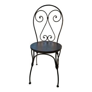 chaise en fer forgé