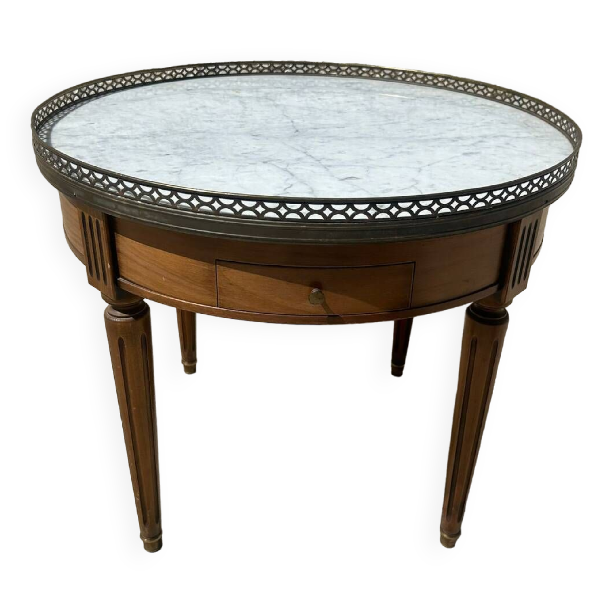 Louis XVI style hot water bottle coffee table