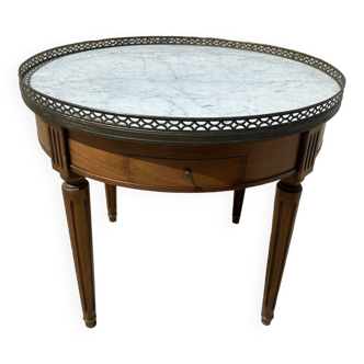 Table basse bouillotte style Louis XVI