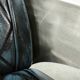 Pair of Timothy Oulton Aviator Leather and Steel Armchairs 1990s