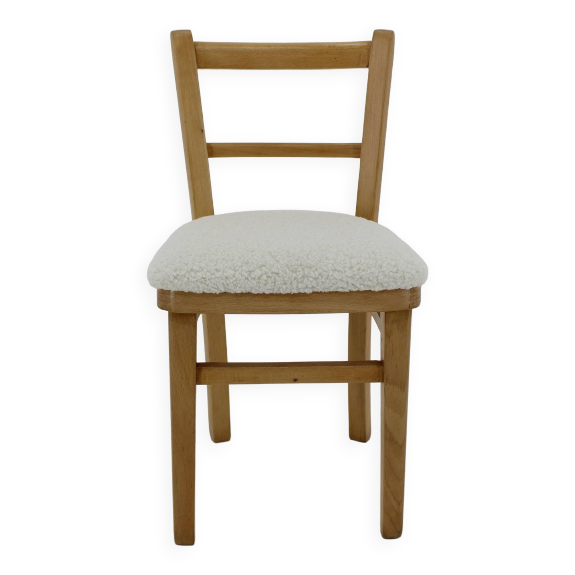 1970s Beech Children Chair ,Restored