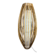 Lampe de salon et rotin Italie année 70