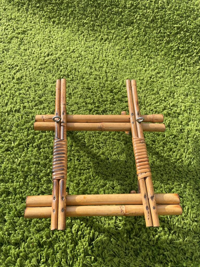 Bamboo coat rack ~ Vintage 70s
