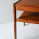 Table de chevet vintage suédoise en teck par Egström & Mírstrand