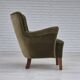 1970s, Danish design, lounge chair, original condition, furniture velour.