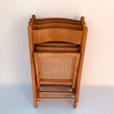 Suite of 4 folding chairs cannes