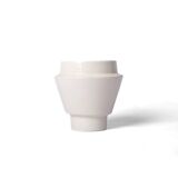 White stoneware Planter