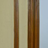 Painted Wooden Trumeau Mirror, Louis XV Style – Late 19th Century