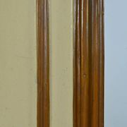 Painted Wooden Trumeau Mirror, Louis XV Style – Late 19th Century