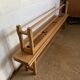 Pair of benches for rustic farmhouse table 1950