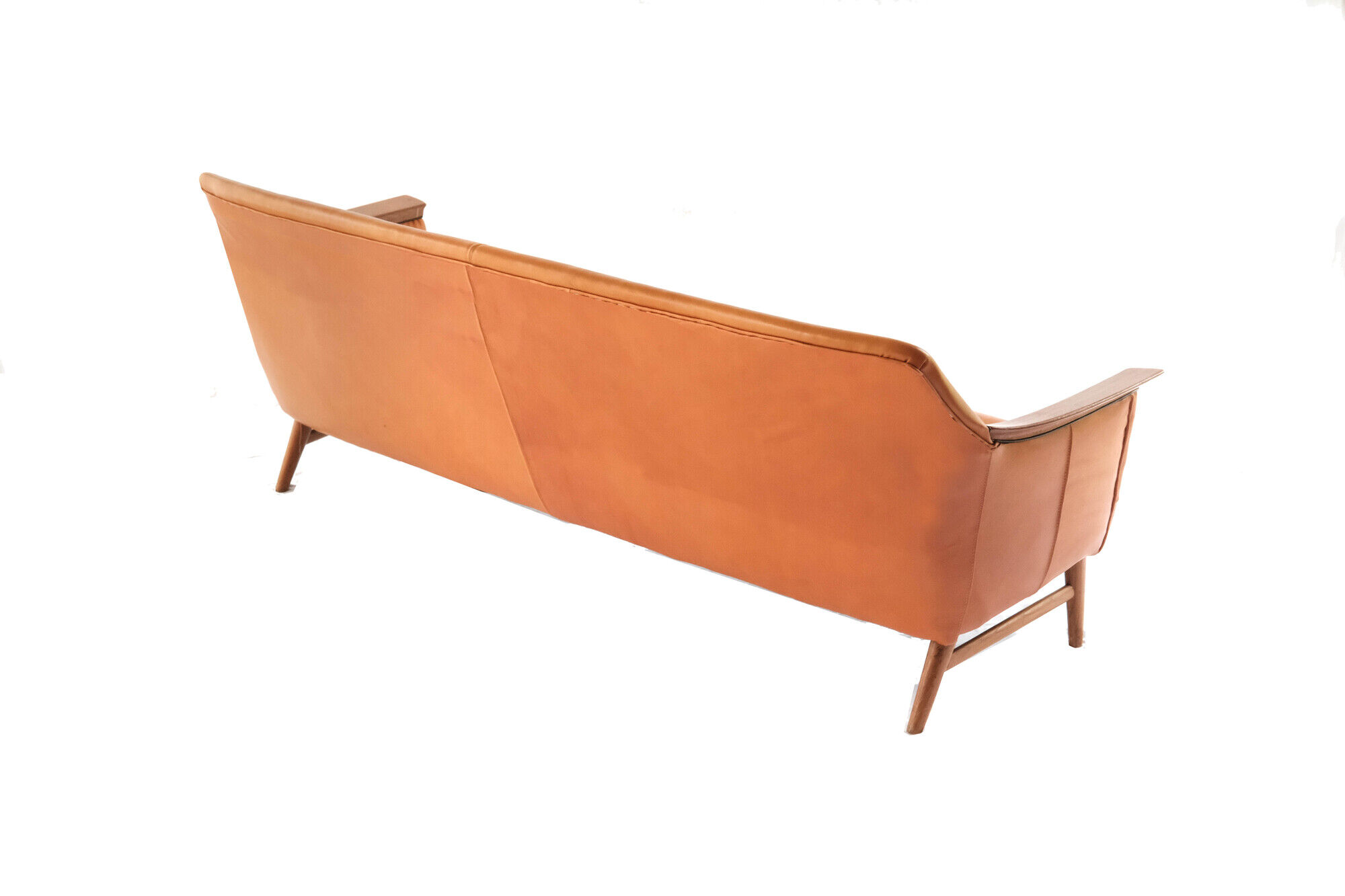 Scandinavian leather sofa, Norway 1970's
