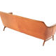 Scandinavian leather sofa, Norway 1970's